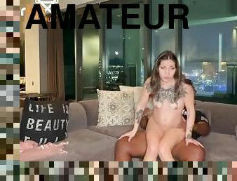 Trailer Amateur Tiny Latina Tatted Hot Wife Mistique vs MrFlourish on Flourish Amateurs